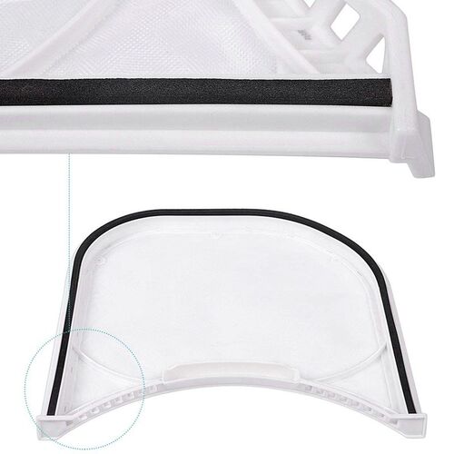 2 Pack of Dryer Lint Sn with Felt Rim Seal for LG 5231EL1003