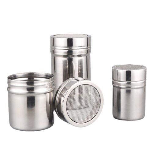 Stainless Steel Powder Tank Powder Spreader With Mesh Dense