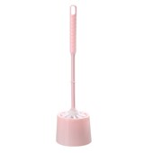 and Holder Deep Bowl Cleaning Tool Brush Compact Toilet Set