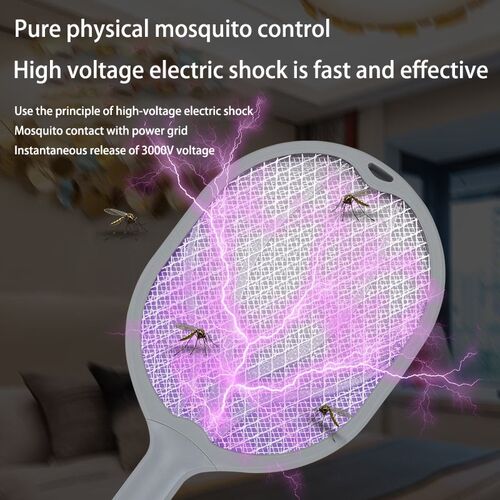 Electric Shock 2in1 Mosquito Killer Purple Light Trap Flies