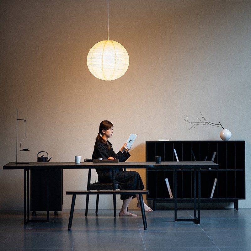 叁几 空山书柜 侘寂风白蜡木黑色展示柜落地玄关书架博古架茶叶架,住宅家具,单个书柜,淘宝优惠券,粉丝福利购,淘宝优惠卷