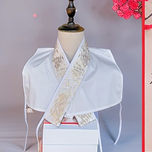 汉服假领子交领明制圆领袍义领古装衣领男女珍珠立领护领斜襟配饰