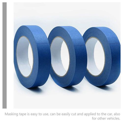 5 Rolls Masking Tape For Painting Blue Automotive Paint Supp