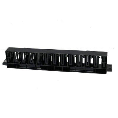 1U 12-Speed Server Cable Management Rack, 19Inch Network
