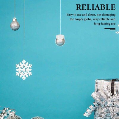 20 Pcs Inflatable DIY Snow Globe Child for Children Making