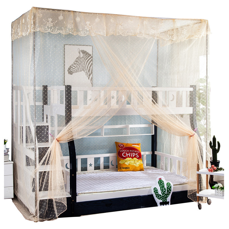 梯柜子母床蚊帐上下铺1.5m米一体落地儿童实木高低上下床层蚊帐,床上用品,蚊帐,淘宝优惠券,粉丝福利购,淘宝优惠卷