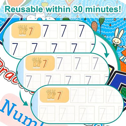 Arabic SANK Magic Book Practice English Copybook for Kids St