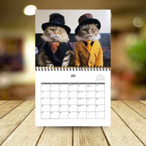 2025 Stylish Cats Calendar