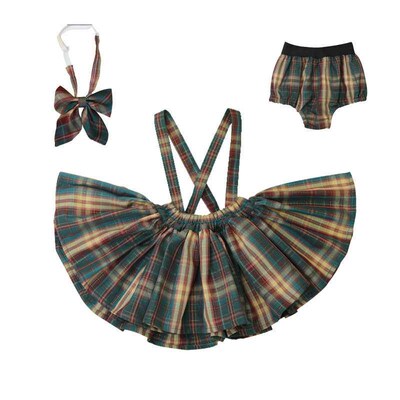 Girls Skirt Skirt JK Pontoon Childrens Skirt Babys Pleate