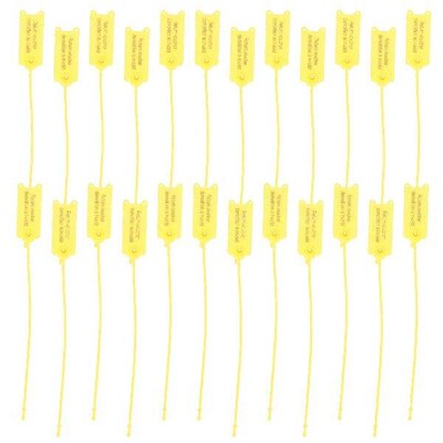100 Pcs Labels Product Cable Ties Anti-fake Return Heavy