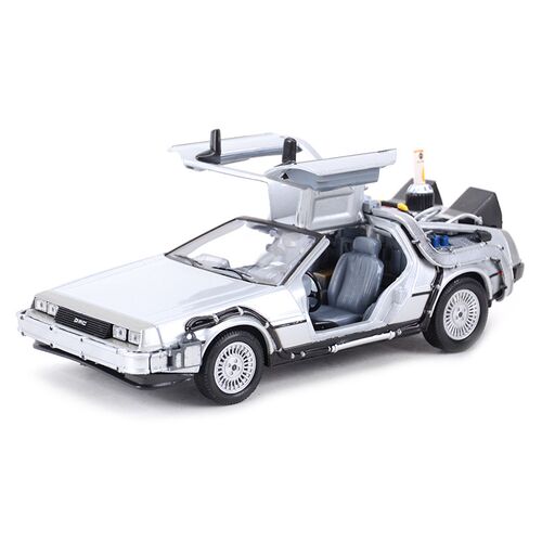 Welly 1:24 DMC-12 DeLorean Time Machine Back to the Future C
