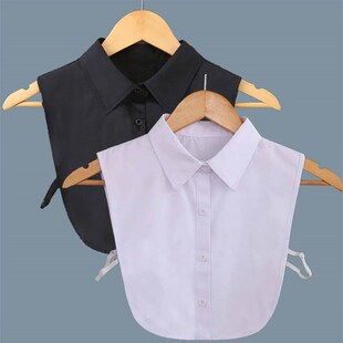 Detachable Lapel Shirt Ladies Collar Cotton Fake Fashi Women
