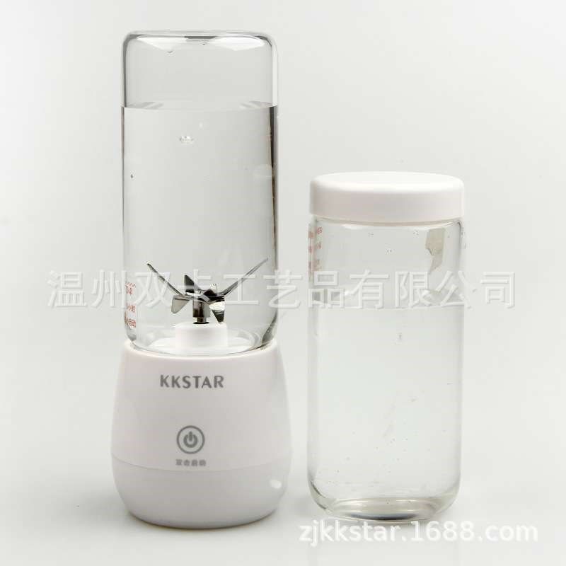 KKSTR式榨汁机小型家用榨汁杯USB充电电动果汁机礼品迷你榨汁机,厨房电器,迷你榨汁机,淘宝优惠券,粉丝福利购,淘宝优惠卷