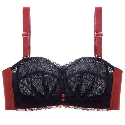 2023 Summer Sexy Underwear Large Chest Show Small Strapless