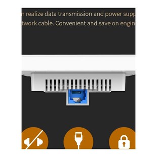 Stock ! Gigabit Wireless Access Point 1200Mbps Indoor Wall W
