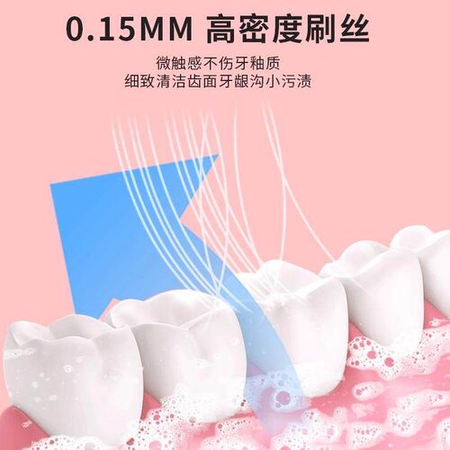 Three Smiles Beauty Clean Adult Soft Bristle Toothbrush, 6 R