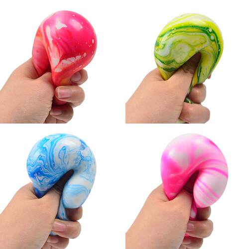 3pcs Squishy Fidget vent Toys squeezy Stress ball 琉璃面粉球