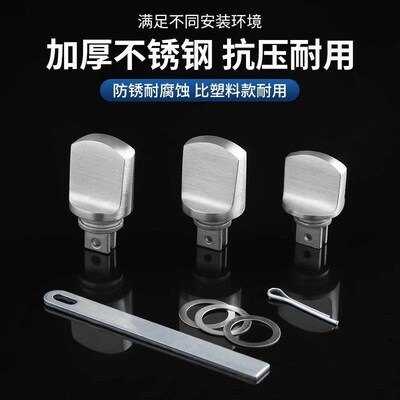 Anti-lock button for anti-theft door lock, internal anti-loc