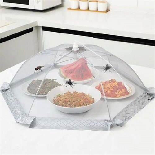Fine Mesh Food Covers Foldable Umbrella Style Food Cover