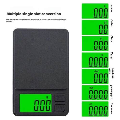 Precision Pocket Scale 1000g X 0.01g - Digital Gram, Food, J