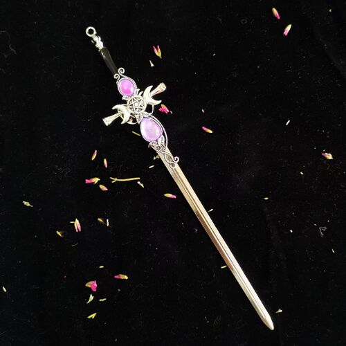 Witch 20cm DIY Charm Hairpin Sword Dagger Hair s Luxury Meta