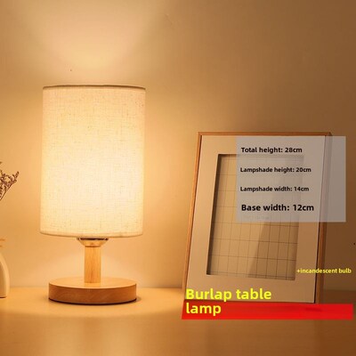 table lamp bedroom bedside lamp warm light creative