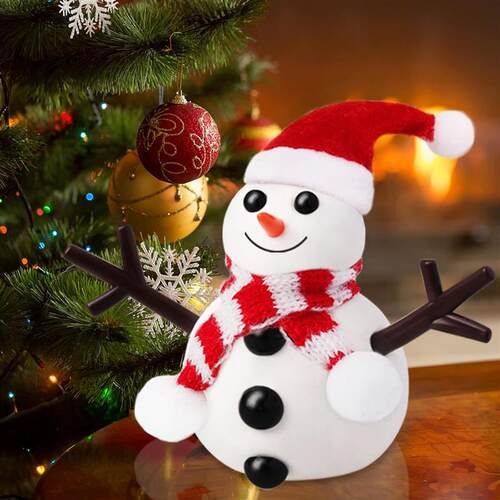 9 Pack Build a Snowman Kit DIY Kit Crafts for Kids Xmas Gift