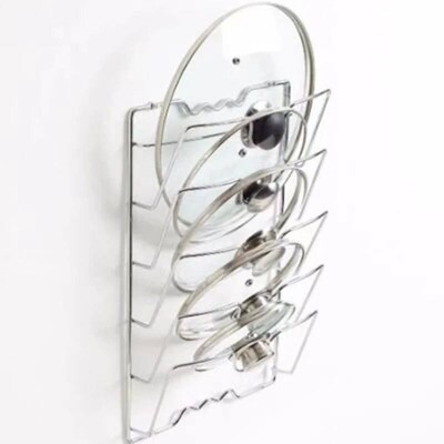 Kitchen Organizer Rack Wall Hanging Pot ver Rack Five-Layer