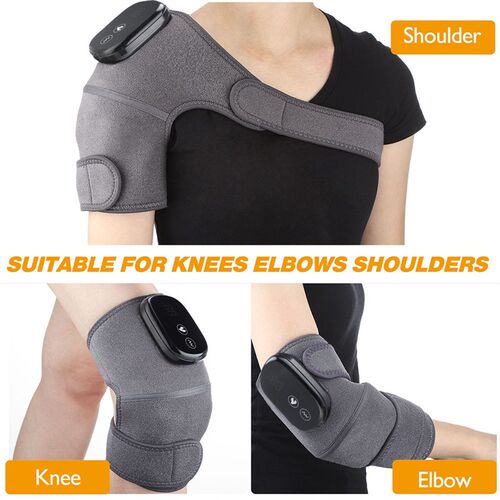 Electric Heating Knee Massage Hot Compress Therapy Support B