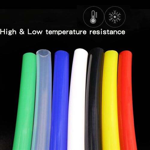Colorful Flexible Silicone Tube ID 10mm x 16mm OD Food Grad