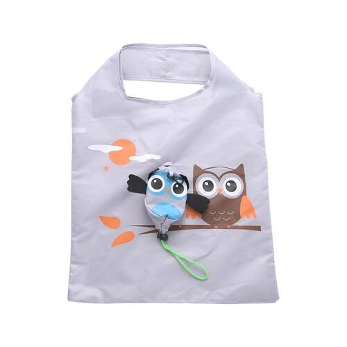 Owl shopping bag Foldable packaging waterproof environmental