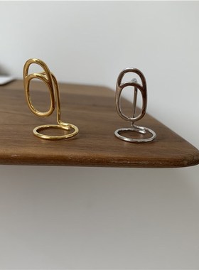 Gothic Metal Line Thin Nail Rings for Women Daily Fingertip