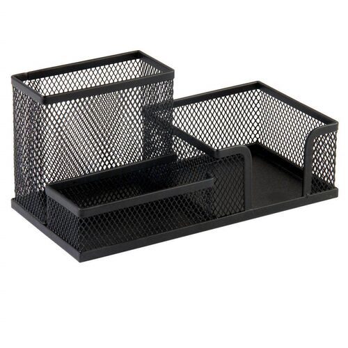 Large Capacity Multi-functional Simple Office Metal Mesh Pen