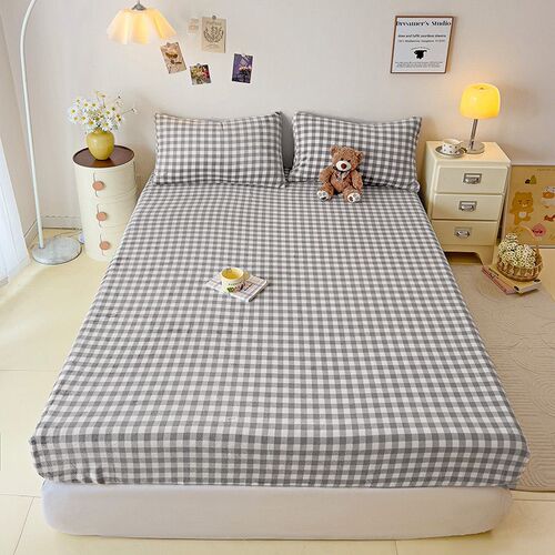 Class A Solid lor Striped Padded Taiwan Bed Bag Single Doubl