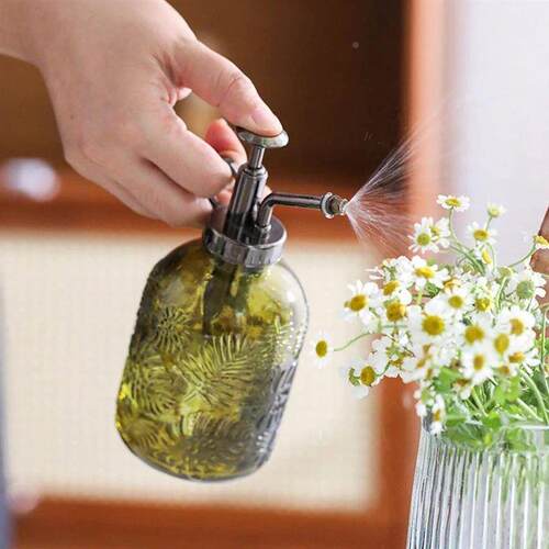 Glass Plant Mister Spray Bottle Vintage Plant Spritzer Water