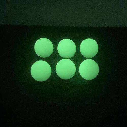 6 Pcs/Lot Golf Fluorescent Ball Automatically Glows At Night