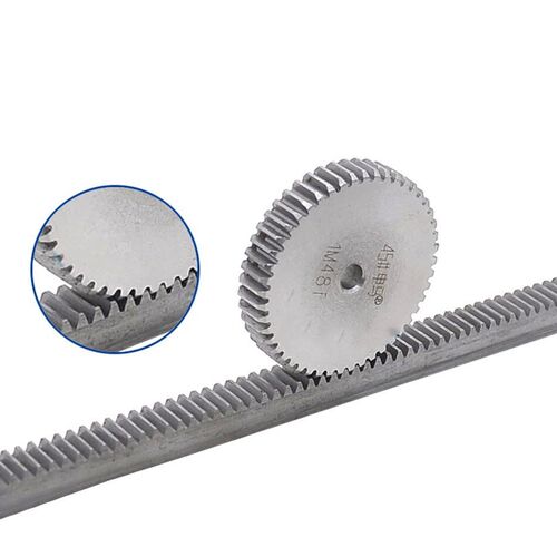 1Pcs 1Modulus 44-59 Teeth Spur Gear Metal Gear 45  Steel Thi
