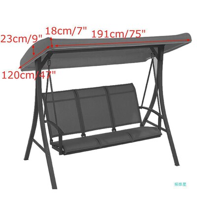 Waterproof Canopi UV Resist Wind Proof Swing Canopy Garden跨