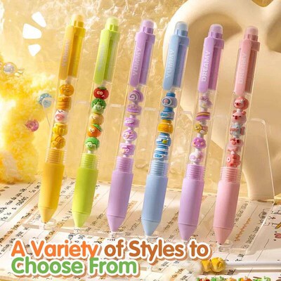 Press to Wipe pen Neutral Pen Ballpoint Pen Third Grade Easy