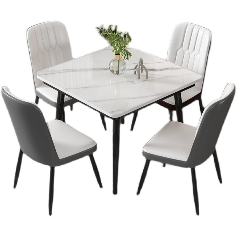 岩板接待桌椅谈判洽谈桌商务用店面会客桌椅办公室休闲小方桌,住宅家具,岩板餐桌,淘宝优惠券,粉丝福利购,淘宝优惠卷