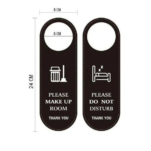 1pcs New Double Sides Door Hanger Sign Modern Style Wear
