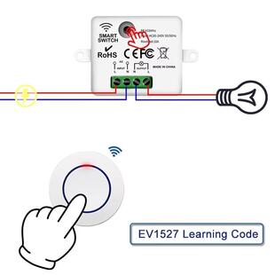 RF 433MHz Wireless Remote Control Light Switch 220V 110V 10A