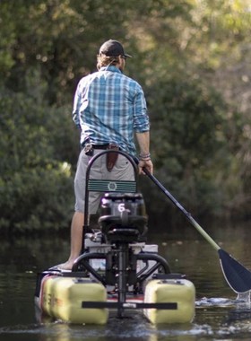 BOTE船桨划艇配件单支全碳桨划桨皮划艇船桨钓鱼船桨手划碳纤维桨