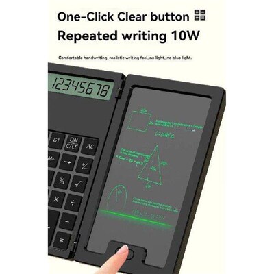 Calculator With Writing Board 12 Digits LCD Display Desktop