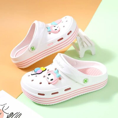 Summer Girls Clogs 2023 Children Kawai Sandals New Fashion D