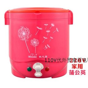 110V迷你电饭煲1L升小型电饭锅煮稀饭烧水煲汤出口北美加日台