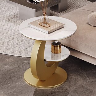 Luxury Tables Side Tabl Doublelayer Corner Small Sofa