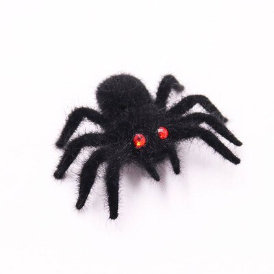 Halloween Flocking Horror Decoration Small Ornaments Spoof T
