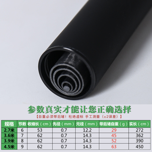 溪流竿短节手竿超轻八工迷你石斑超细37调天展便携小物竿溪哥鱼杆