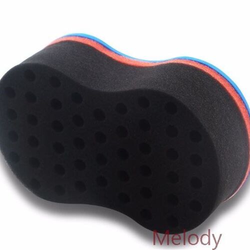 Curly hair twist sponge curly sponge eight-shaped hairsponge